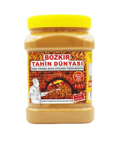 Bozkır Tahin Dünyası Kepekli Karafırın Bozkır Tahini 935g 