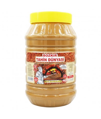 Bozkır Tahin Dünyası Kepekli Karafırın Bozkır Tahini 2900g 