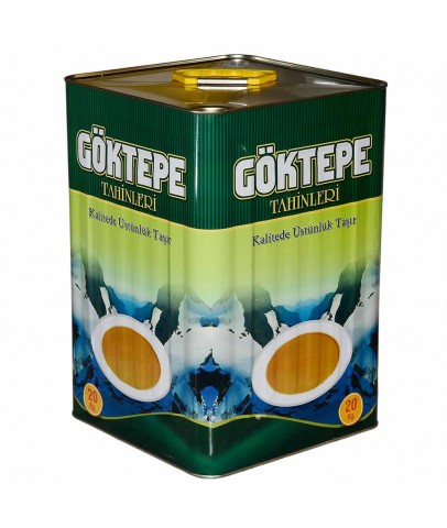 Göktepe Kepekli Karafırın Bozkır Tahini 19Kg Teneke