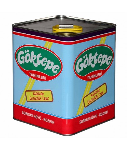 Göktepe Kepekli Karafırın Bozkır Tahini 4600g Teneke