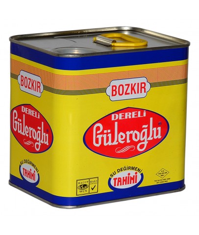 Bozkır Tahin Diyarı Kepeksiz Çifte Kavrulmuş Bozkır Tahini 1750g Teneke